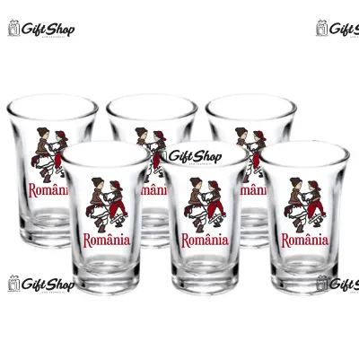 Tarani port popular romania, set 6 pahare shout, model 48bs